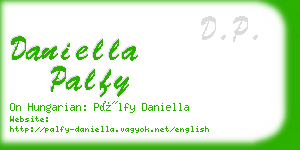 daniella palfy business card